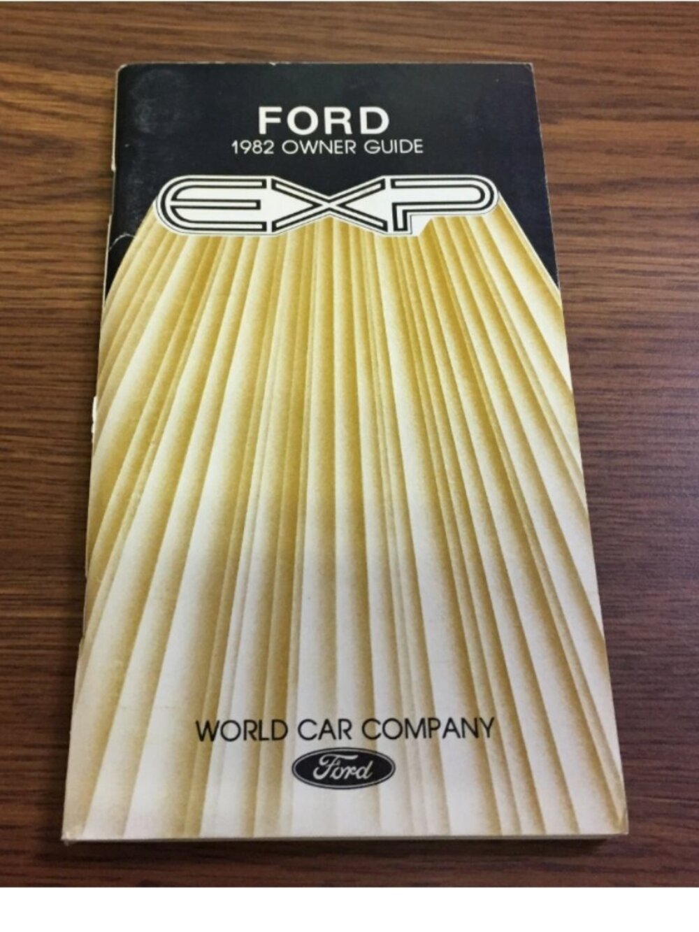 1982 Ford EXP Car Owner's Manual